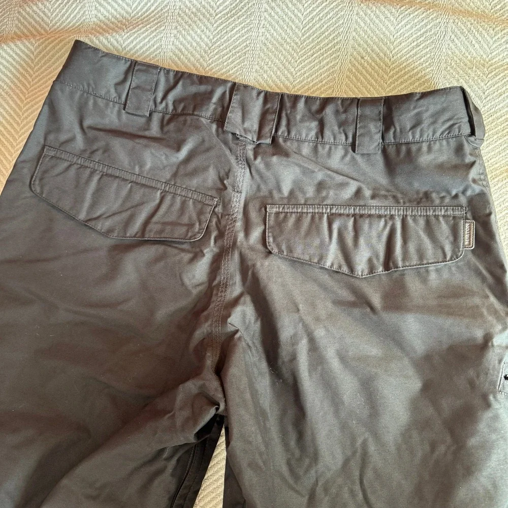 Burton Dryride Snowboard‎ Pants Mens Medium Black Cargo Ski Winter Pants